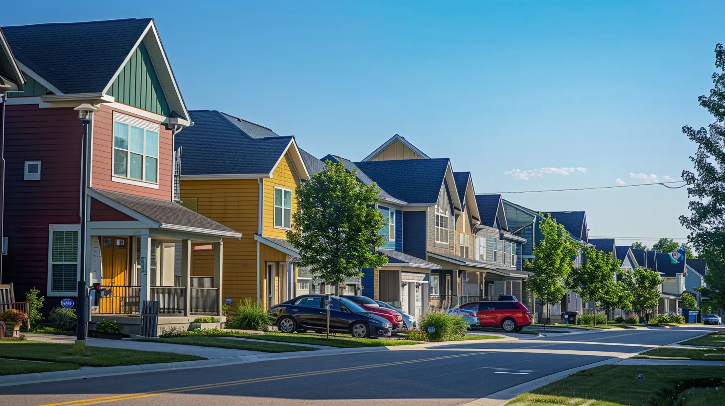 a vibrant street scene in omaha showcases diverse homes with newly installed siding, highlighting the striking transformations and curb appeal that quality materials bring to residential facades. a vibrant street scene in omaha showcases diverse homes with newly installed siding, highlighting the striking transformations and curb appeal that quality materials bring to residential facades.